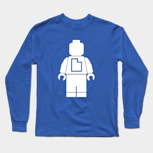 Utah Brick Guy - Dark Shirt Color Scheme Long Sleeve T-Shirt